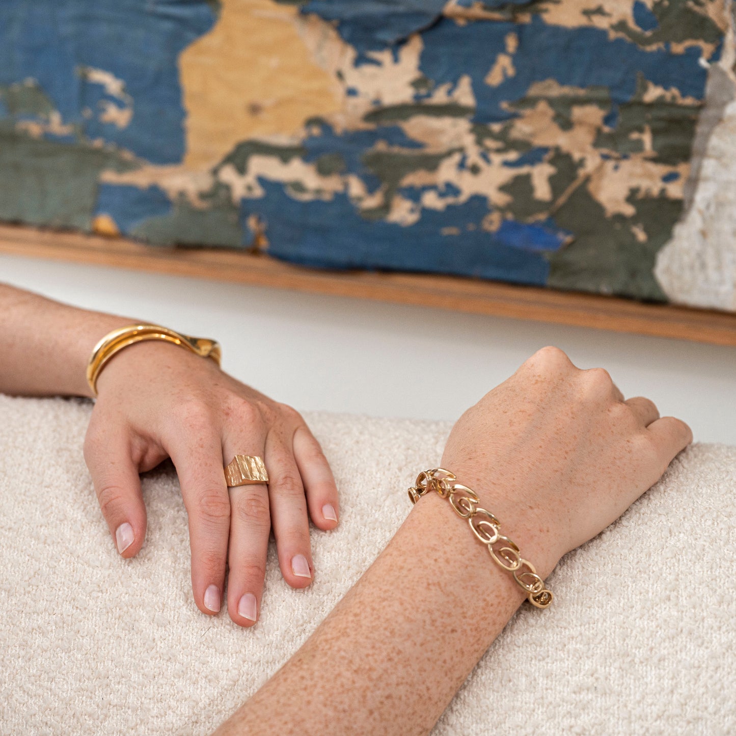 Gold bracelet
