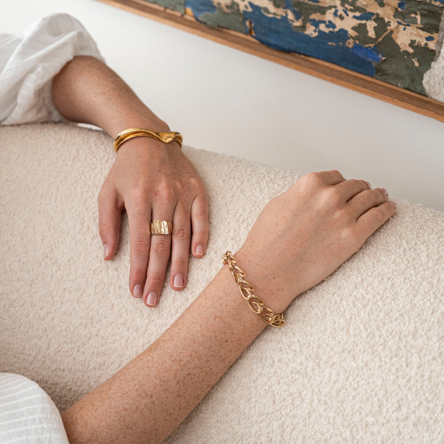 Gold bracelet